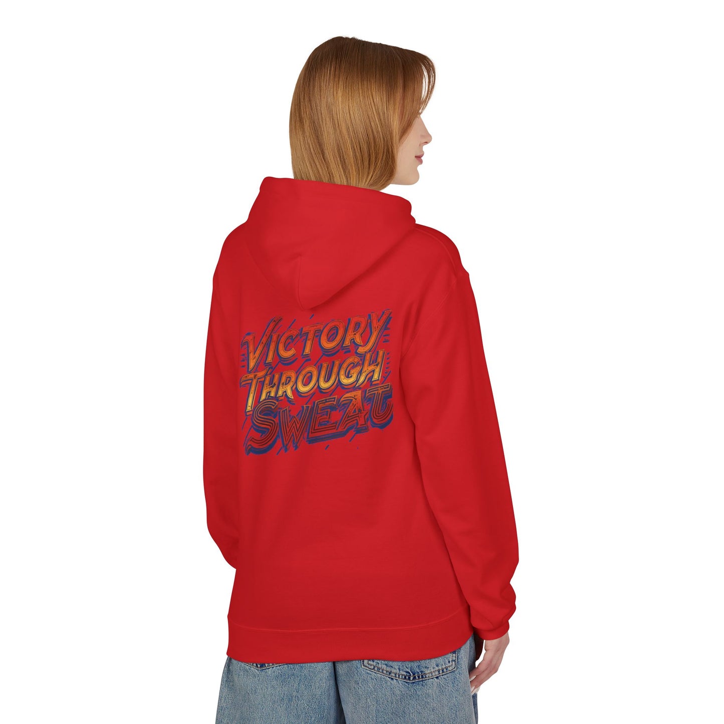 Victory through sweats Unisex Midweight Softstyle Fleece Hoodie - StyleMZ