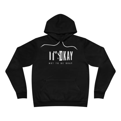 Korea - It's okay Unisex Sponge Fleece Pullover Hoodie - StyleMZ - Stylemz