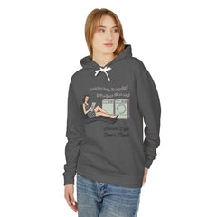 Effortless vibes only Unisex Lightweight Hooded Sweatshirt  - Korea  - StyleMZ