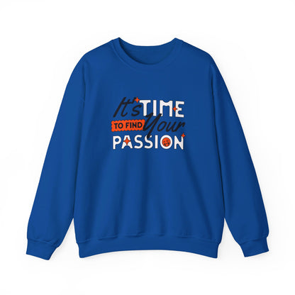 Korea -  It's time find your passion Unisex Heavy Blend™ Crewneck Sweatshirt  - StyleMZ