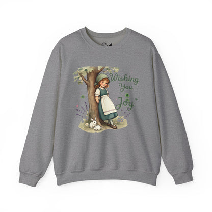 Wishing you joy Unisex Heavy Blend™ Crewneck Sweatshirt - StyleMZ