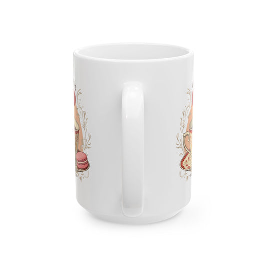 Taza de cerámica "Todo lo que necesitas es té" (11 oz, 15 oz) - StyleMZ 