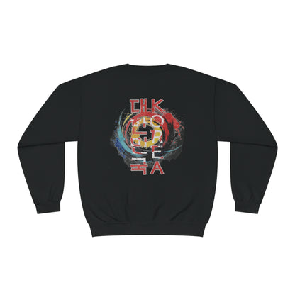 Korea Unisex NuBlend® Crewneck Sweatshirt - StyleMZ