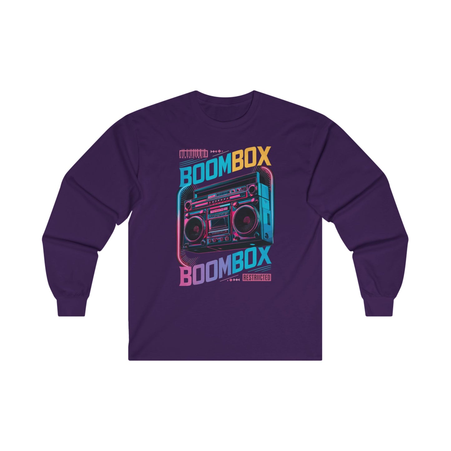 Boom box Unisex Ultra Cotton Long Sleeve Tee - StyleMZ