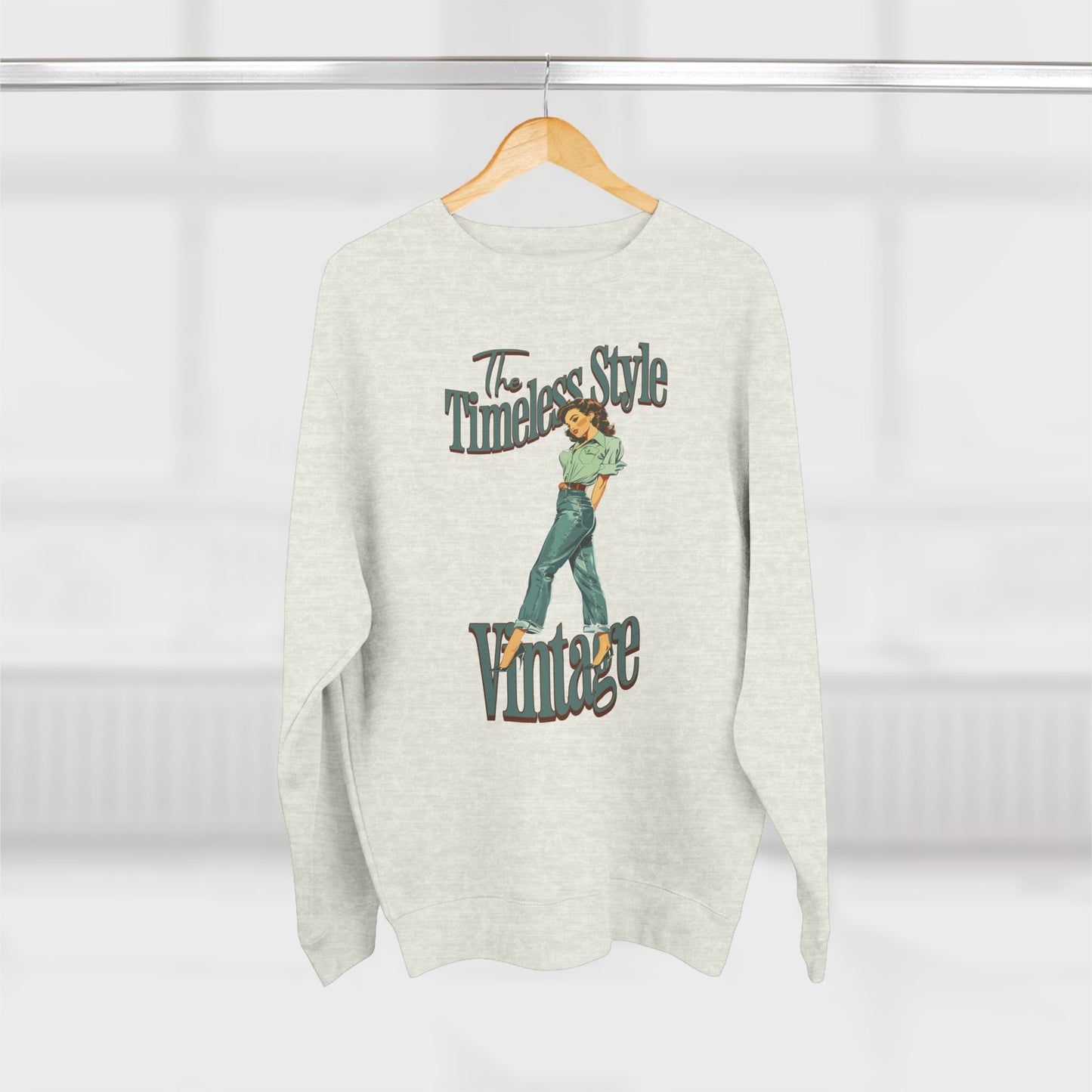 Korea - Timeless style Unisex Crewneck Sweatshirt - StyleMZ - Stylemz