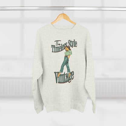 Korea -  Timeless style Unisex Crewneck Sweatshirt  - StyleMZ