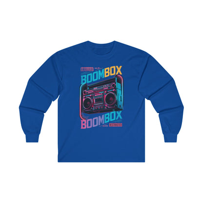 Boom box Unisex Ultra Cotton Long Sleeve Tee - StyleMZ