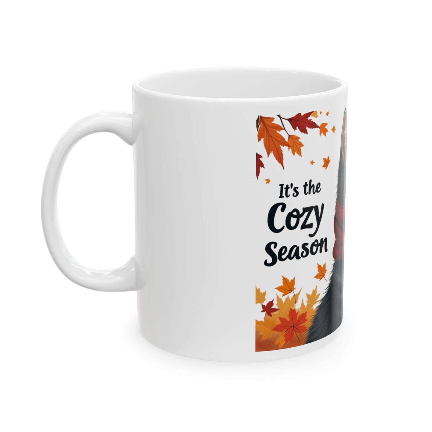 Embrace the chill Ceramic Mug, (11oz, 15oz) - StyleMZ - Stylemz