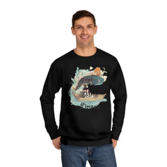 Korea -  Sail in dreams Unisex Crew Sweatshirt  - StyleMZ