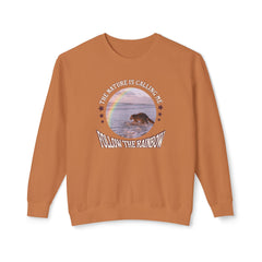 Korea -  Nature is calling me Unisex Lightweight Crewneck Sweatshirt  - StyleMZ