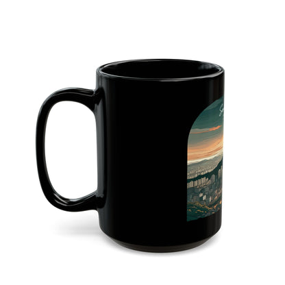 Seoul Harmony Black Mug (11oz, 15oz) - StyleMZ