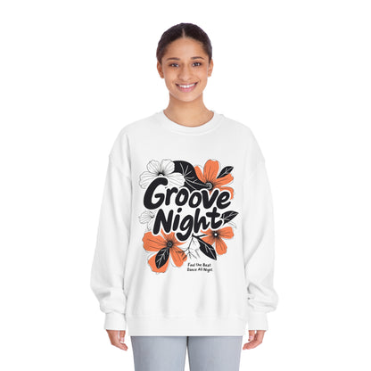 Korea -  Groove night Unisex DryBlend® Crewneck Sweatshirt  - StyleMZ