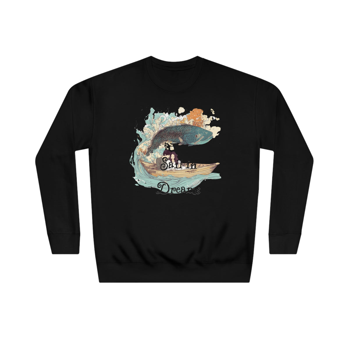 Korea -  Sail in dreams Unisex Crew Sweatshirt  - StyleMZ