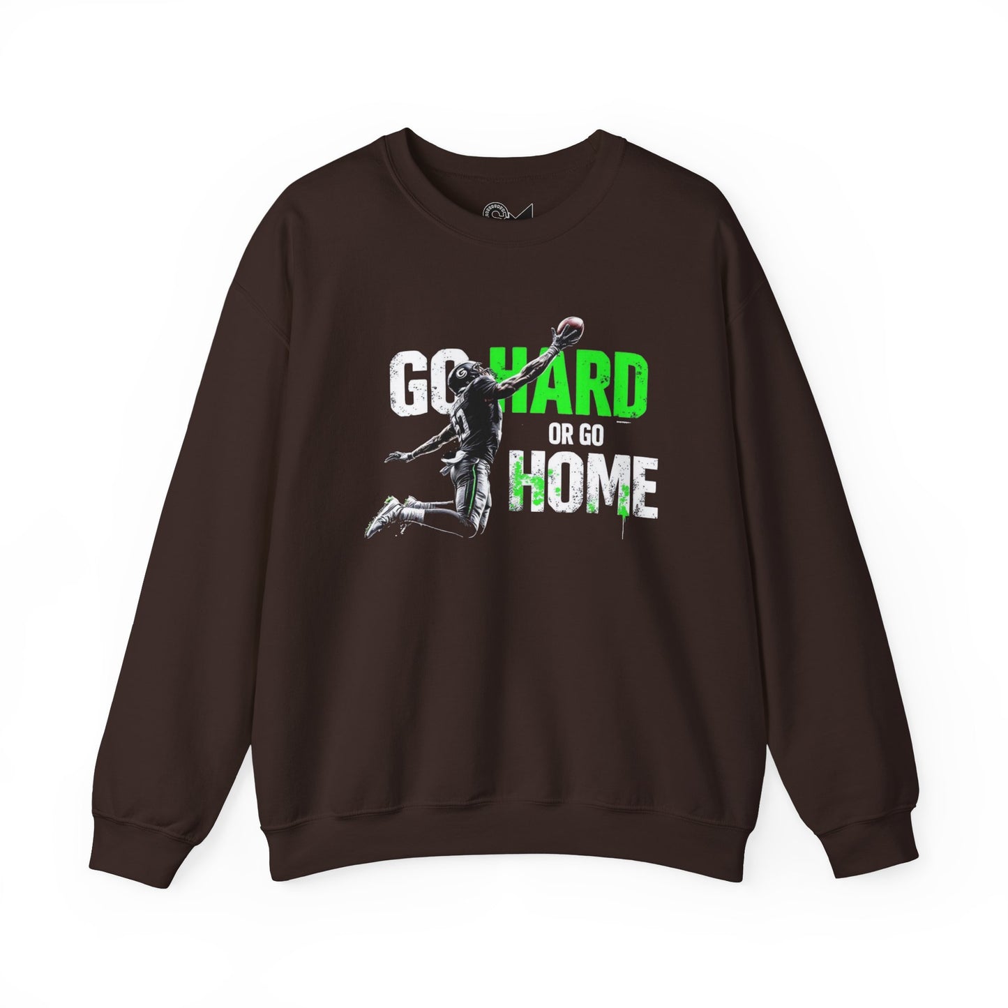 Go hard or go home2 Unisex Heavy Blend™ Crewneck Sweatshirt - StyleMZ