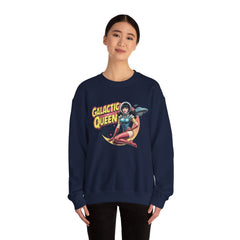 Galactic queen Unisex Heavy Blend™ Crewneck Sweatshirt - StyleMZ