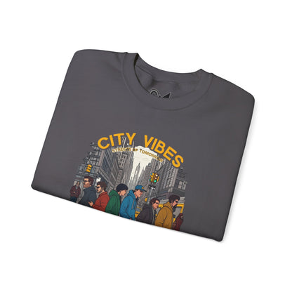 City vibes Unisex Heavy Blend™ Crewneck Sweatshirt - StyleMZ