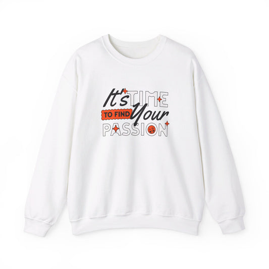 Korea -  It's time find your passion Unisex Heavy Blend™ Crewneck Sweatshirt  - StyleMZ