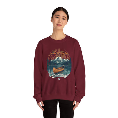 Canoeing Unisex Heavy Blend™ Crewneck Sweatshirt - StyleMZ - Stylemz