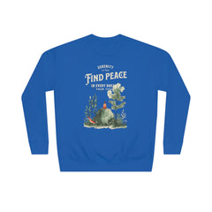 Korea -  In him find peace Unisex Crew Sweatshirt  - StyleMZ