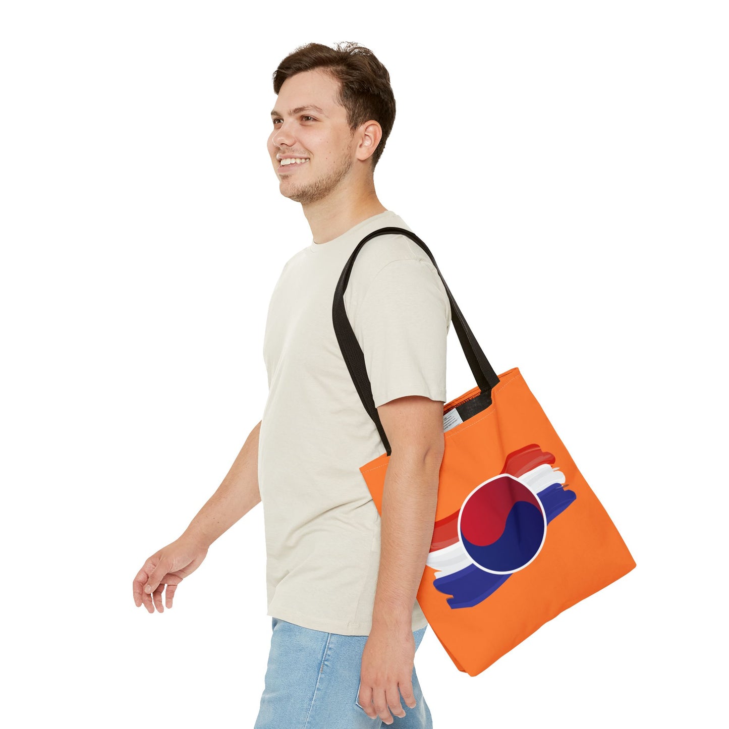 Korean flag Tote Bag (AOP) - StyleMZ