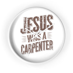 Jesus was a carpenter Wall Clock  - Korea  - StyleMZ