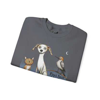 Paws, Purrs & Feathers Unisex Heavy Blend™ Crewneck Sweatshirt