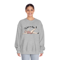 Balance in Stripes Unisex DryBlend® Crewneck Sweatshirt  - Korea  - StyleMZ