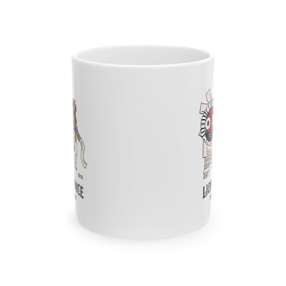 Lion dance Ceramic Mug, (11oz, 15oz) - StyleMZ