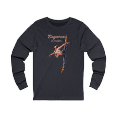 StyleMZ -  Elegance in motion Unisex Jersey Long Sleeve Tee  - StyleMZ