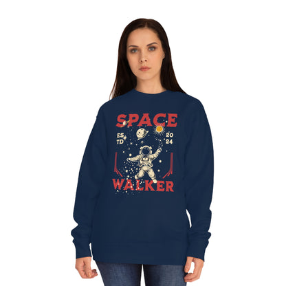 Korea -  Space Walker Unisex Crew Sweatshirt  - StyleMZ