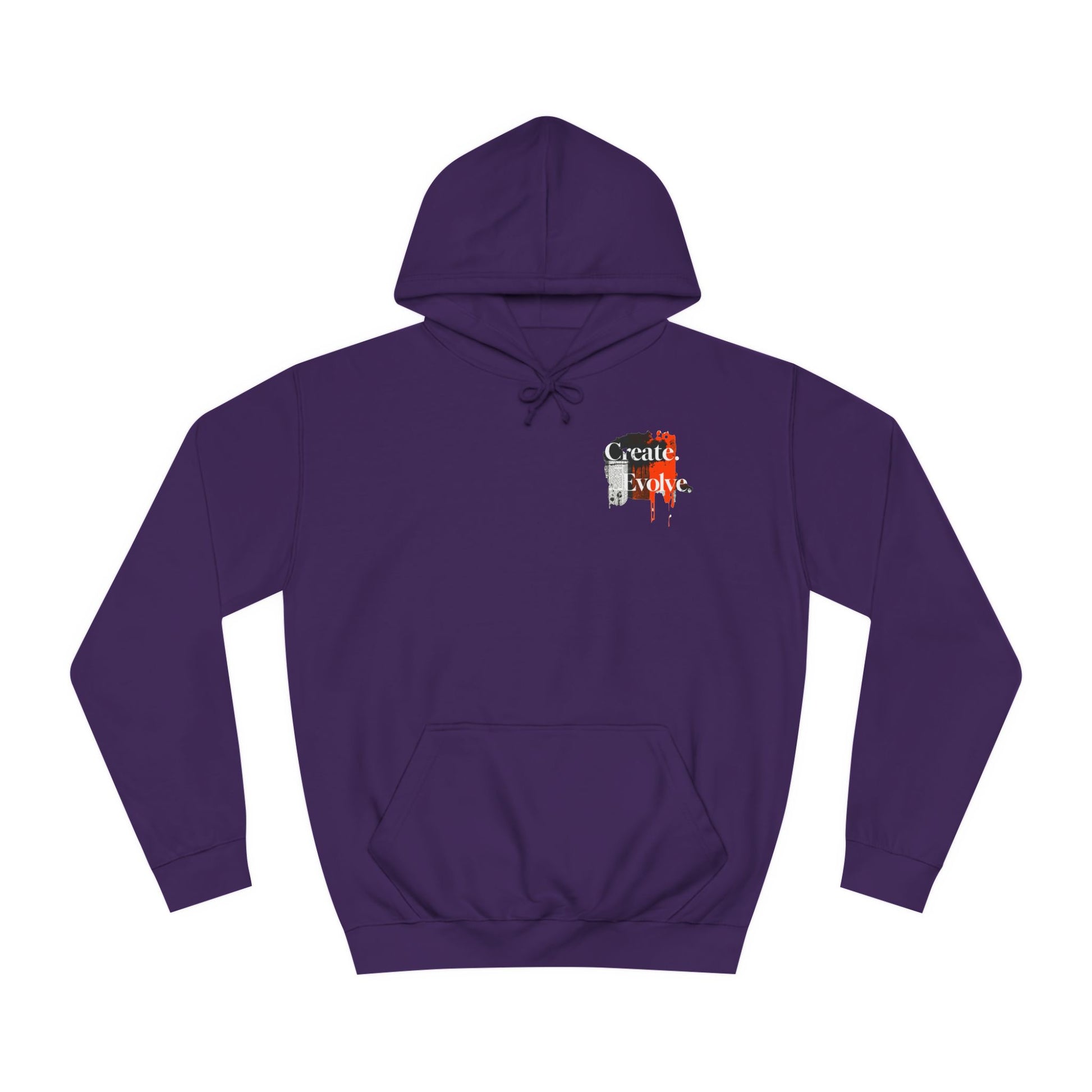 Create Evolve Unisex College Hoodie - StyleMZ-Stylemz