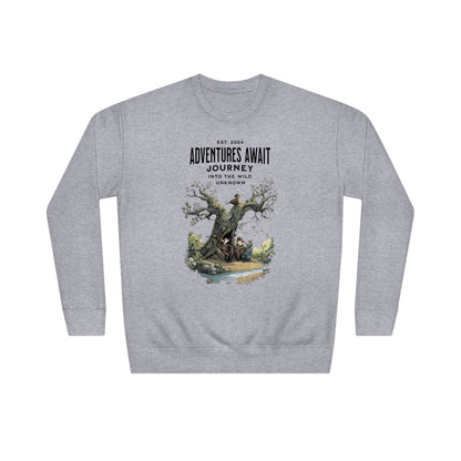 Korea -  Journey into the Wild Unknown Unisex Crew Sweatshirt  - StyleMZ