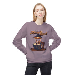 Korea -  Midnight secret II-how to be a super cute cat II Unisex Midweight Softstyle Fleece Crewneck Sweatshirt  - StyleMZ