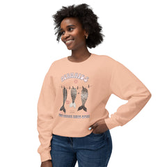 Korea -  Mermaids just want to have a sun! Unisex Lightweight Crewneck Sweatshirt  - StyleMZ