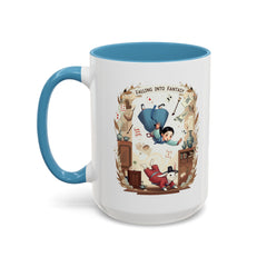 Korea -  Falling into fantasy Accent Coffee Mug (11, 15oz)  - StyleMZ