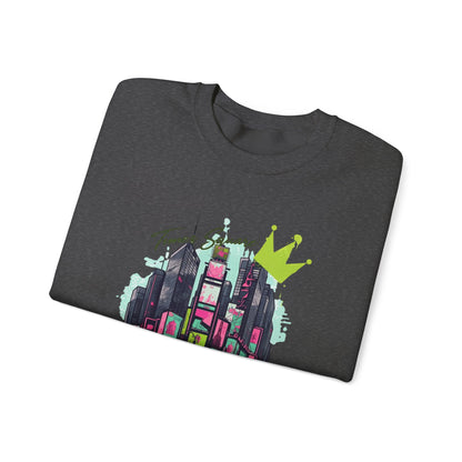 Graffiti New York  Unisex Heavy Blend™ Crewneck Sweatshirt - StyleMZ