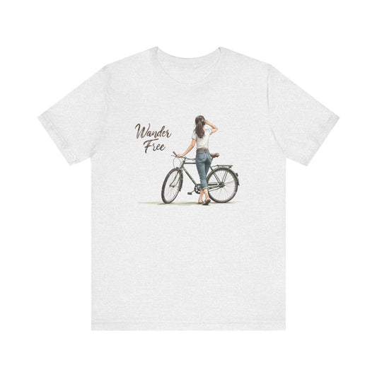 StyleMZ -  Wander Free Unisex Jersey Short Sleeve Tee  - StyleMZ