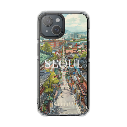 Korea - Seoul Magnetic Clear Impact Cases - StyleMZ - Stylemz