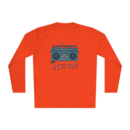 Korea -  Get action Unisex Lightweight Long Sleeve Tee  - StyleMZ