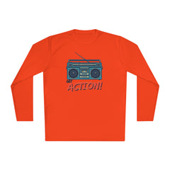 Korea -  Get action Unisex Lightweight Long Sleeve Tee  - StyleMZ