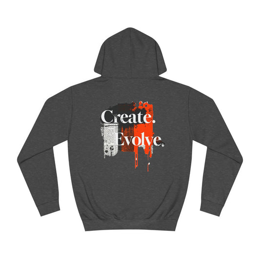 Create Evolve Unisex College Hoodie - StyleMZ-Stylemz