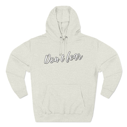 Ride with wave Three-Panel Fleece Hoodie - StyleMZ