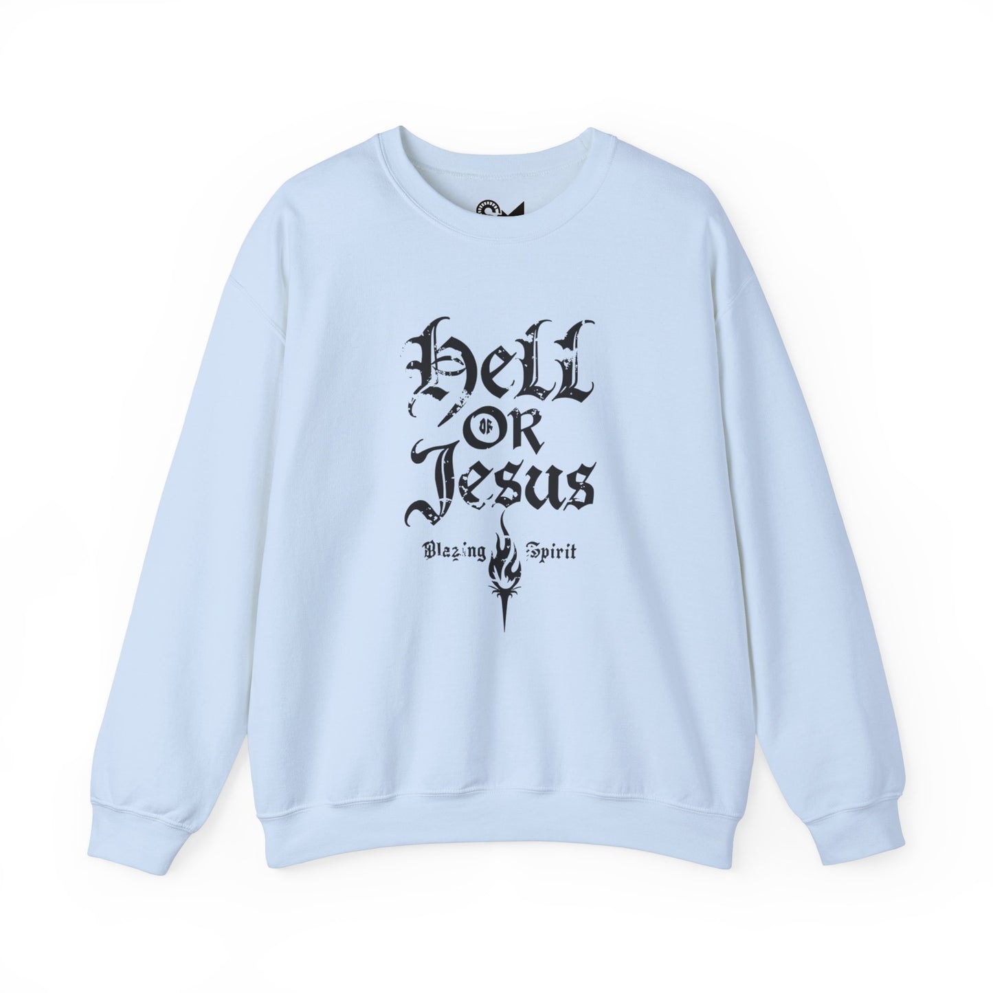 Hell or Jesus Unisex Heavy Blend™ Crewneck Sweatshirt - StyleMZ