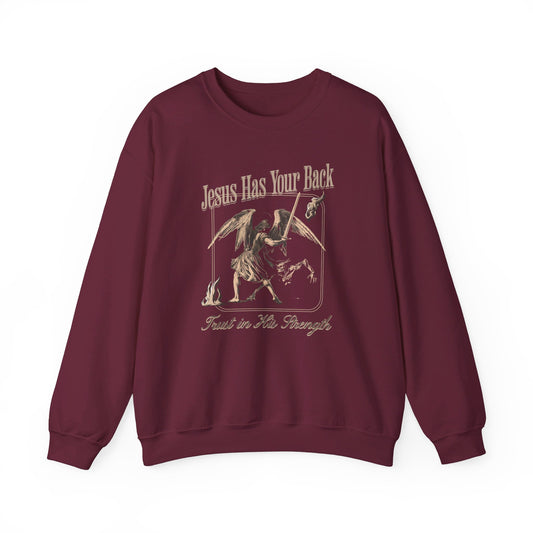 Korea -  Jeseu has your back Unisex Heavy Blend™ Crewneck Sweatshirt  - StyleMZ