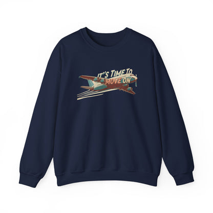 It's time to move on Unisex Heavy Blend™ Crewneck Sweatshirt - StyleMZ