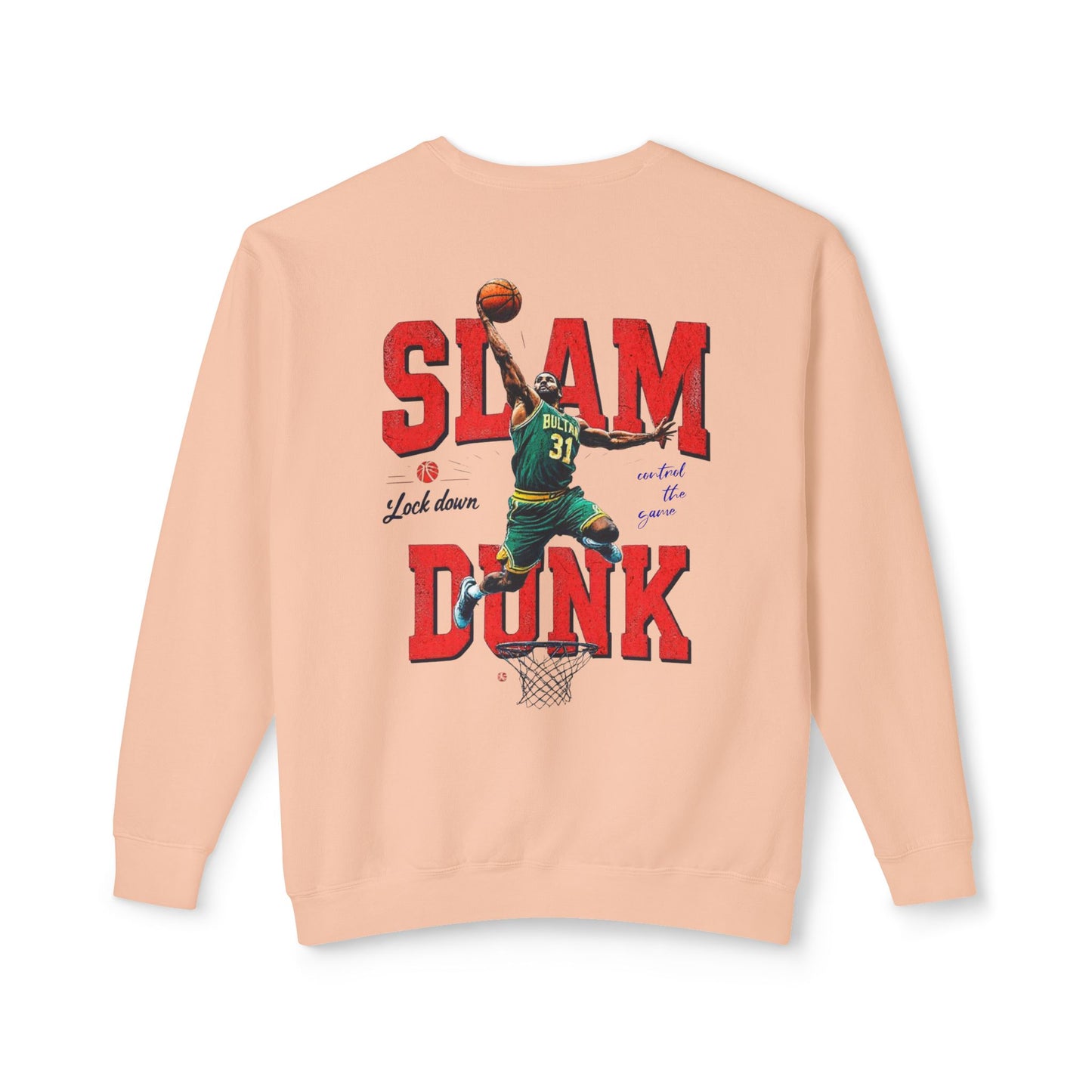 Slam Dunk Unisex Lightweight Crewneck Sweatshirt - StyleMZ