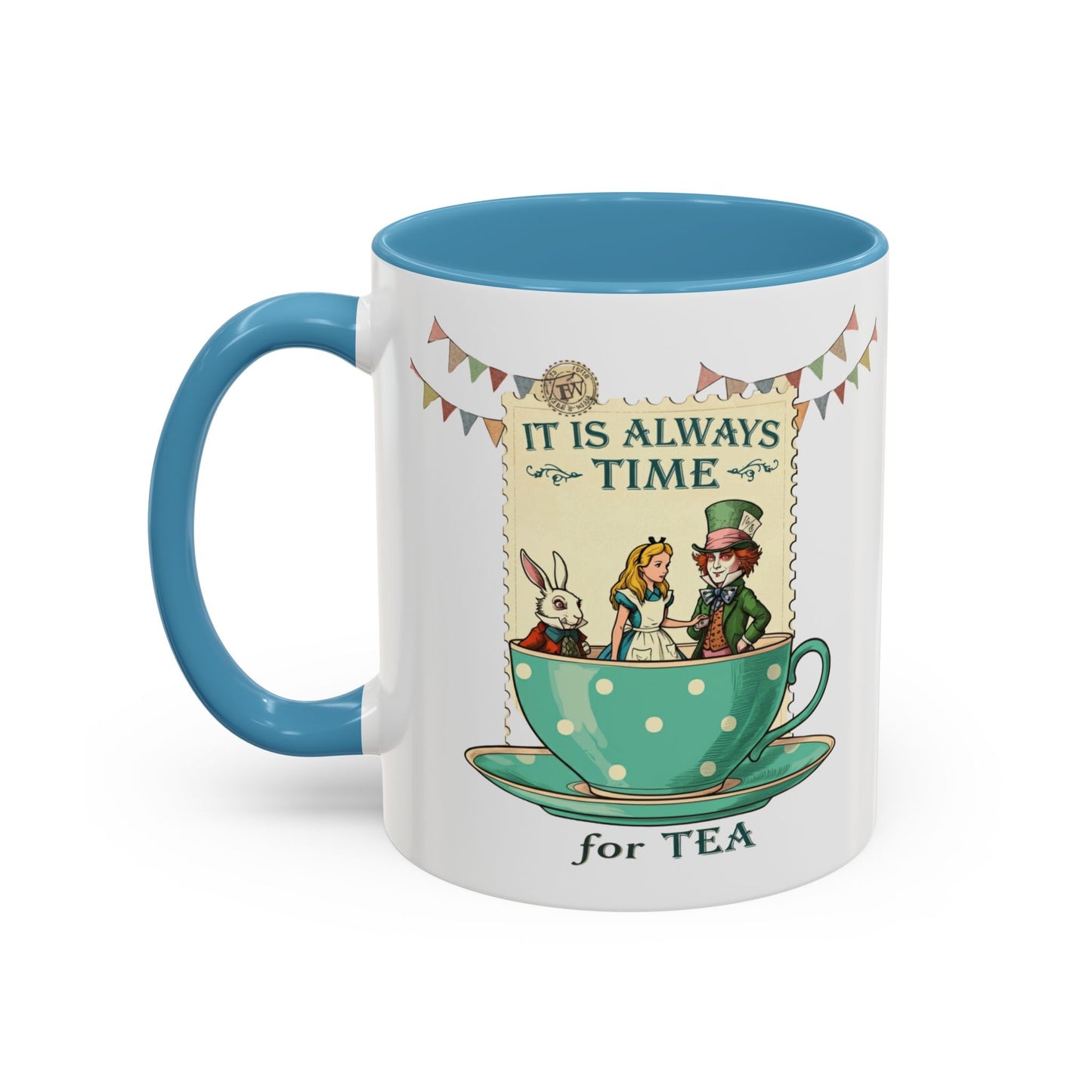 It is always time for tea Accent Coffee Mug (11, 15oz) - StyleMZ