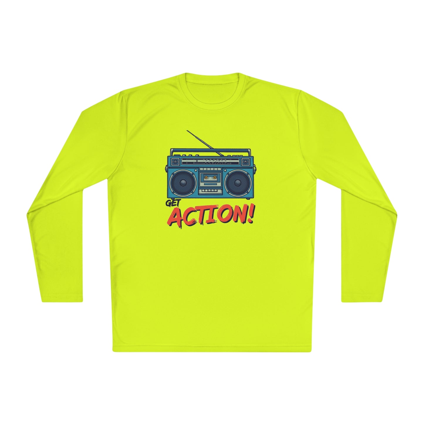 Korea -  Get action Unisex Lightweight Long Sleeve Tee  - StyleMZ