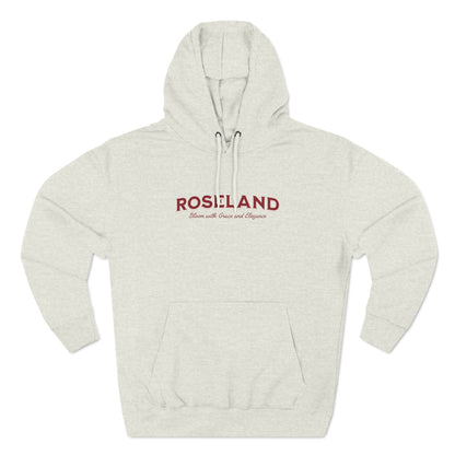 Roseland Three-Panel Fleece Hoodie - StyleMZ