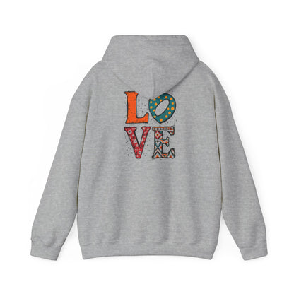 Love Unisex Heavy Blend™ Hooded Sweatshirt - StyleMZ